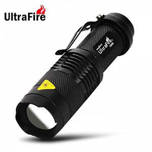 Ultrafire UK Cree Q5 300 Lumen Wasserdichte Taschenlampe für 1,37€