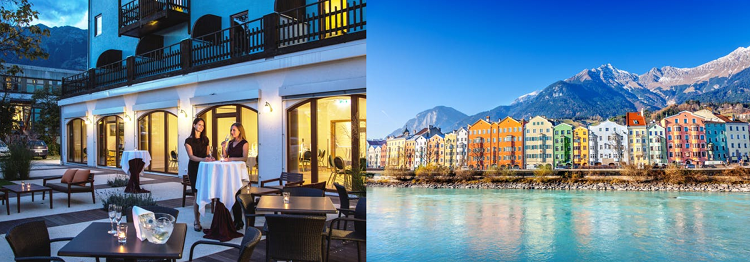 1   3 ÜN im 4* Hotel in Innsbruck mit Halbpension, Skipass & Sauna Nutzung ab 129€ p.P.