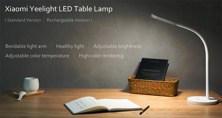 Xiaomi Yeelight YLTD02YL LED Tischlampe für 21,08€