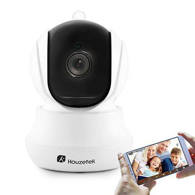 Houzetek 720P HD WiFi Cam mit Motion Detection & Night Vision für 14,40€ (statt ~22€)