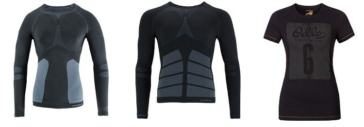 Skibekleidung von Odlo und Sinner bei TOP12   z.B. Odlo Evolution Warm Crew Neck Funktionsshirt für 19,12€ (statt 39€)