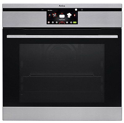 AMICA EBP 13508 E Backofen mit Py­ro­ly­se Selbst­rei­ni­gung, Drehspieß & Te­le­sko­paus­zug für 555€ (statt 699€)