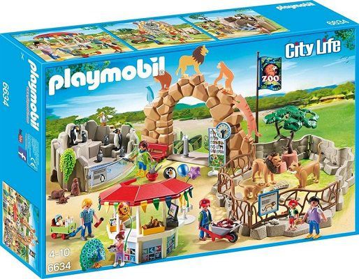 Playmobil City Life   Mein großer Zoo (6634) ab 32,94€ (statt 45€)