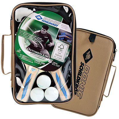 Donic Schildkröt Tischtennis Set Series 400 im Carrybag mit 2 Schläger & 3 Bällen für 13,99€ (statt 20€)