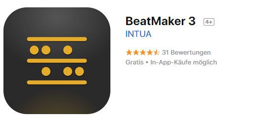 BeatMaker 3 (iOS) gratis statt 27,99€