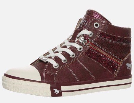 Mustang Damen Sneaker mit Glitzerdetails für 26,99€