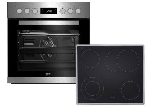 Beko BUM22320X Einbauherd Set mit CERAN Kochfeld für 375€ (statt 434€)