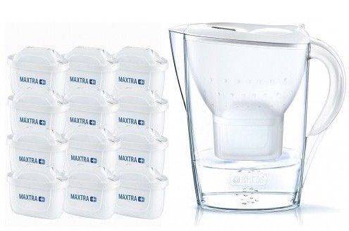 Brita Marella Wasserfilter inkl. 12 Maxtra+ Kartuschen für 44,99€ (statt 50€)