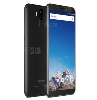 Vernee X   6 Zoll Smartphone mit 64GB + Band 20 für 142,70€ (statt 181€)