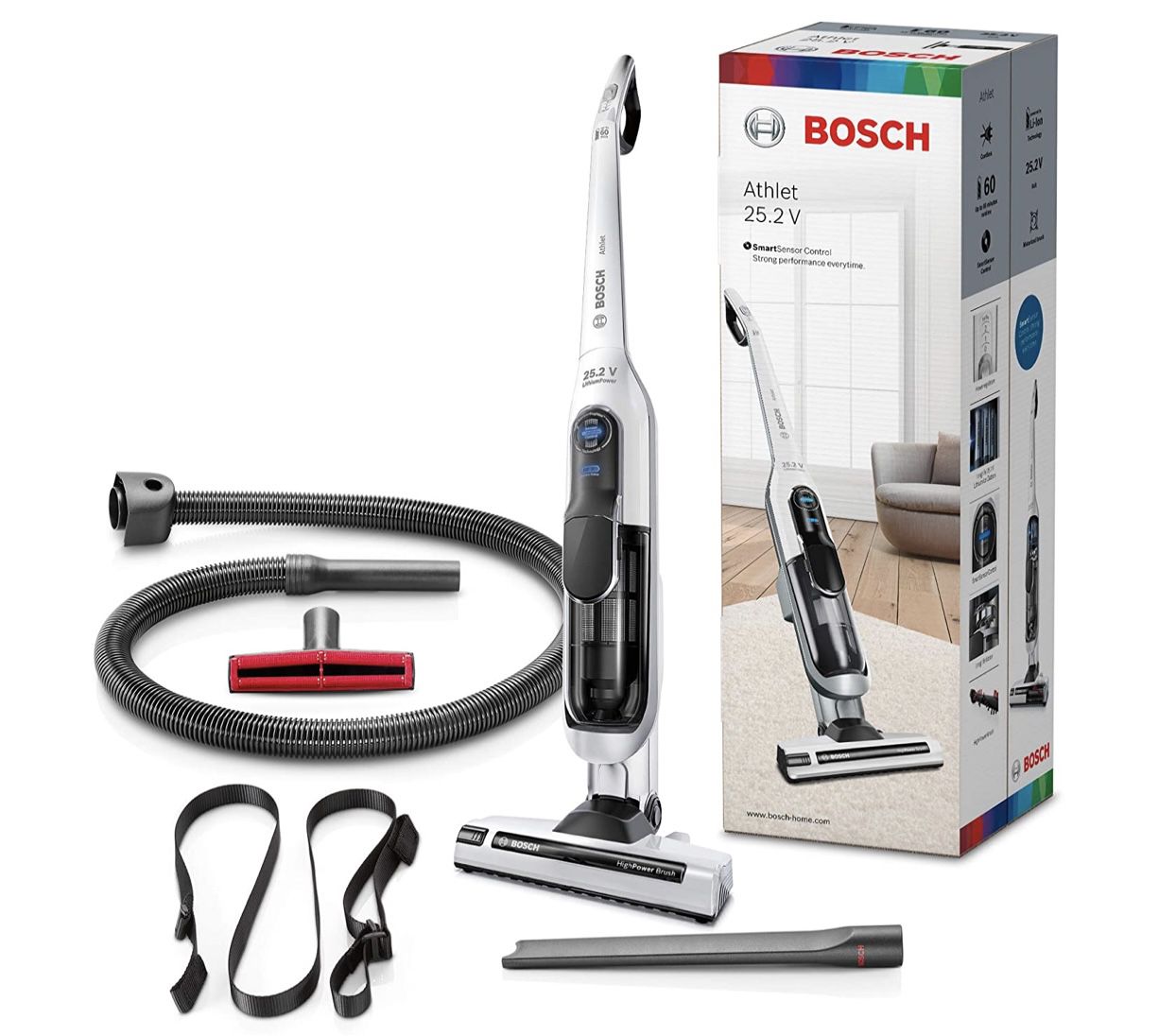 Bosch BCH6L2560 Athlet 25.2V kabelloser Akku Staubsauger für 164,99€ (statt 197€)