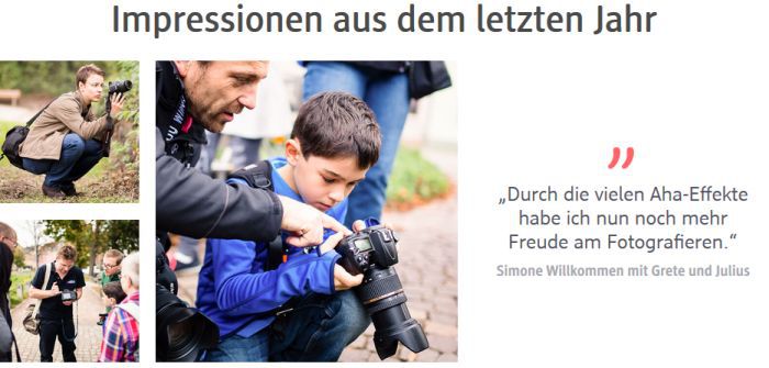 DM Fotografie Werkstatt – kostenloser Foto Workshop