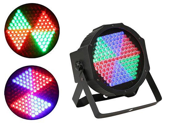 2 Bühnenlichter mit 127 LEDs (25W, DMX512) für 21,73€   aus DE