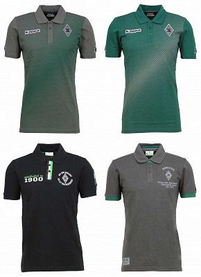 Kappa Borussia Mönchengladbach Herren Poloshirts in verschiedenen Farben für 25€ (statt 30€)