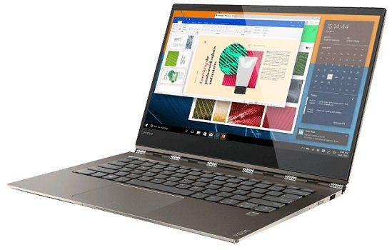 LENOVO Yoga 920 Convertible mit 13.9, UHD 4K, 512GB SSD, 8 GB RAM, i7, Win 10 für 1.333€ (statt 1.594€)