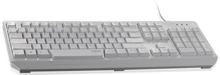 Rapoo spritwassergeschützte Tastatur N2210 für 7,99€ (statt 18€)