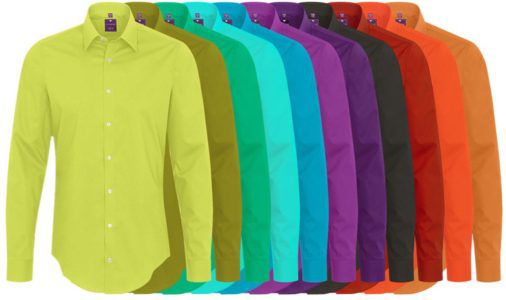 REDMOND 4 limited Hemden slim fit div. Farben für je 14,99€