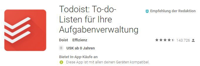 Todoist Premium 9 Monate kostenlos dank Aktionscodes