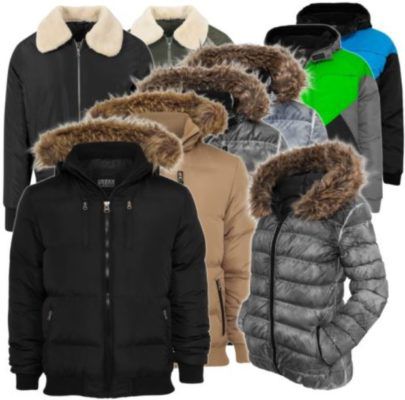 URBAN CLASSICS Premium Damen & Herren Winter Jacken & Parkas für je 39,90€