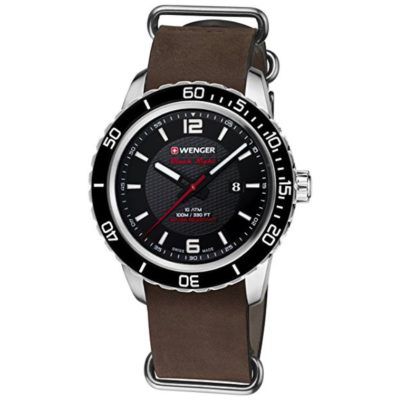 Wenger Roadster Black Night Unisex Armbanduhr für 75,83€ (statt 164€)