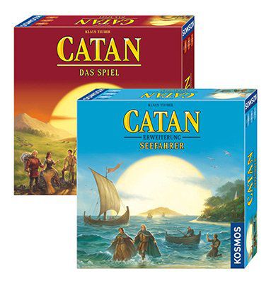 Bundle: Die Siedler von Catan & Erweiterung Seefahrer für 34,34€ (statt 51€)