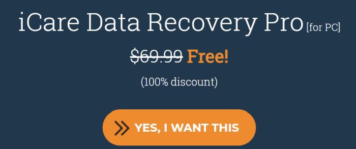 iCare Data Recovery Pro (1 PC Lifetime Lizenz) kostenlos