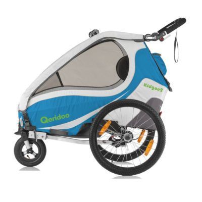 QERIDOO KidGoo2 Fahrradanhänger   2 Sitzer für Kinder (2017er Modell) für 354,99€ (statt 389€)