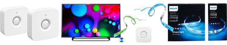 Nacht der Lichter bei Saturn   PHILIPS Bridge + 2M+1M, LED Strip für 89€ (statt 109€)