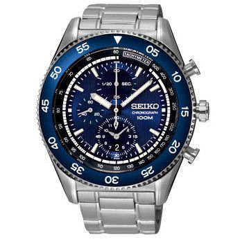 Seiko Herren Chronograph (SNDG55P1)   Analoguhr mit Edelstahlarmband für 135,90€ (statt 199€)