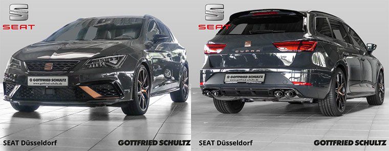 Privat: Seat Leon ST Cupra 300 DSG Leasing ab 277,29€ mtl.   LF 0,6