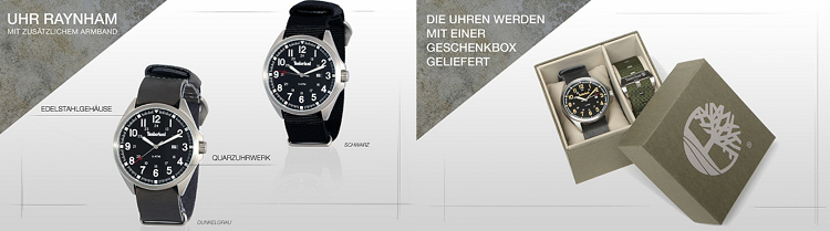 Timberland One Day Sale bei Vente Privee   Herrenuhr Raynham ab 49,90€ (statt 75€)