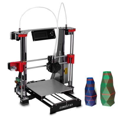 ZONESTAR M8R2   Mixed Color Dual Extruder 3D Drucker für 190,69€ (statt ~300€)