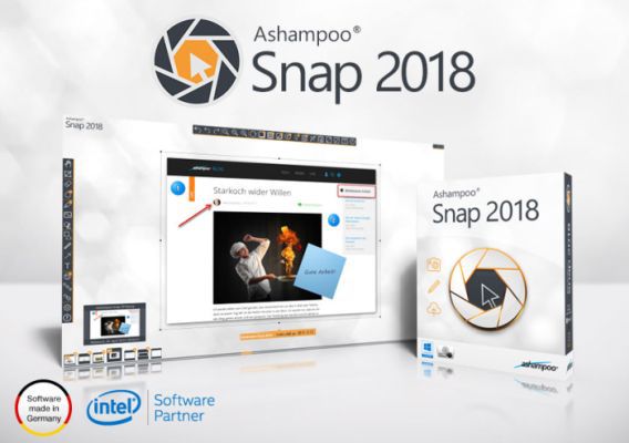 Ashampoo Snap 2018 (Vollversion) gratis