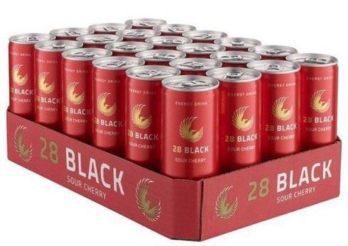 72er Packs 28 Black Energy Drinks für 55€ inklusive 18€ Pfand