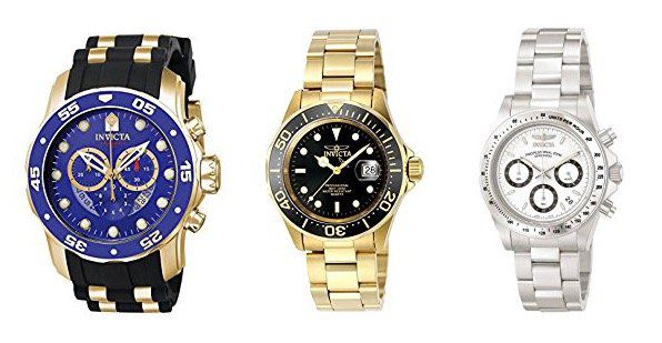 Invicta Uhren im Amazon UK Tagesangebot   z.B. Invicta Speedway 9224 für 80€ (statt 103€)