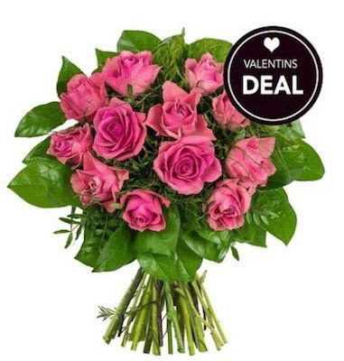 Rosenstrauß „My Valentine“ mit 12 Rosen für 19,98€