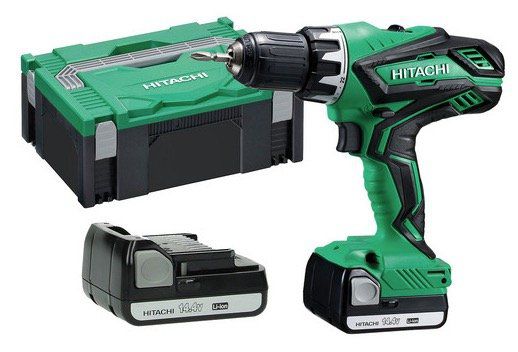 Hitachi DS14DJL Akku Bohrschrauber mit 2 x 1,5Ah für 105,90€ (statt 159€)