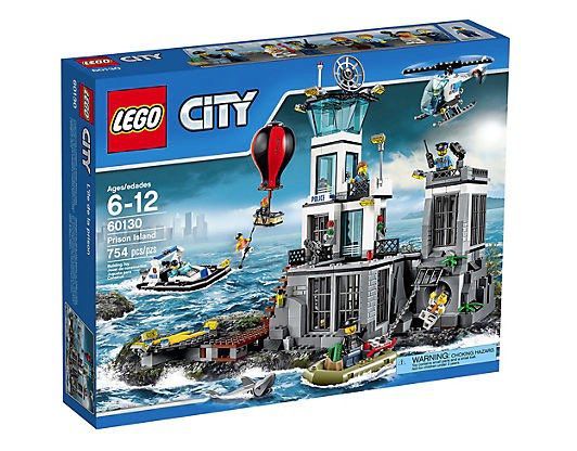 Lego City   Polizeiquartier auf der Gefängnisinsel (60130) für 43,49€ (statt 70€)