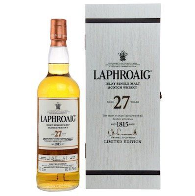 Laphroaig Whisky 27 Years Old Limited Edition in Holzkiste ab 489,90€ + 100,80€ in Superpunkten