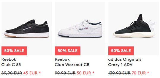Caliroots: 3 Paar Sneaker kaufen und nur 2 Paar bezahlen   Nike, adidas und Co. vertreten