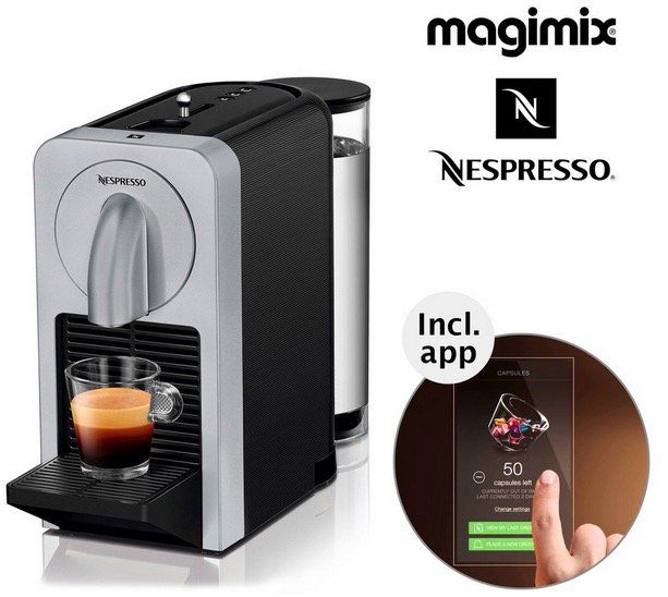 Nespresso Prodigio Kaffeemaschine mit App Steuerung für 93,95€ (statt 118€)