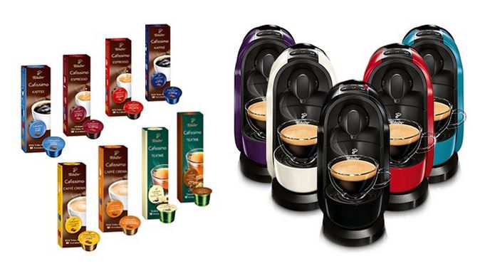 Cafissimo Pure Kapselmaschine + 80 Kapseln + Kapselhalter für 39€