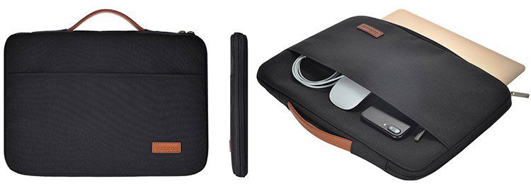 Wasserabweisende Laptoptasche für Geräte bis zu 13,3 Zoll für 7,87€