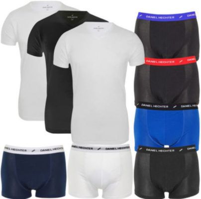 Daniel Hechter   4er Pack Boxershorts oder T Shirts für 17,99€