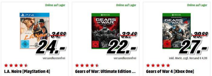 SONY PlayStation VR + Camera + VR Worlds+ GT Sport für 333€ uvm. im Media Markt Dienstag Sale
