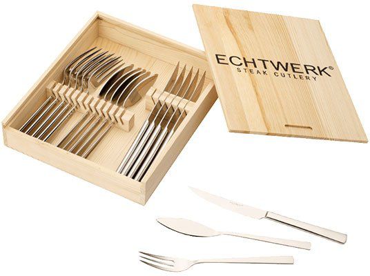 Vorbei! Echtwerk Grillbesteck Set Sarre 18 teilig für 10€ (statt 30€)