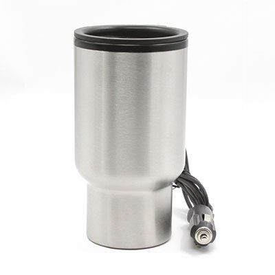 12V Thermobecher aus Edelstahl (450ml) für das Auto für 6,63€