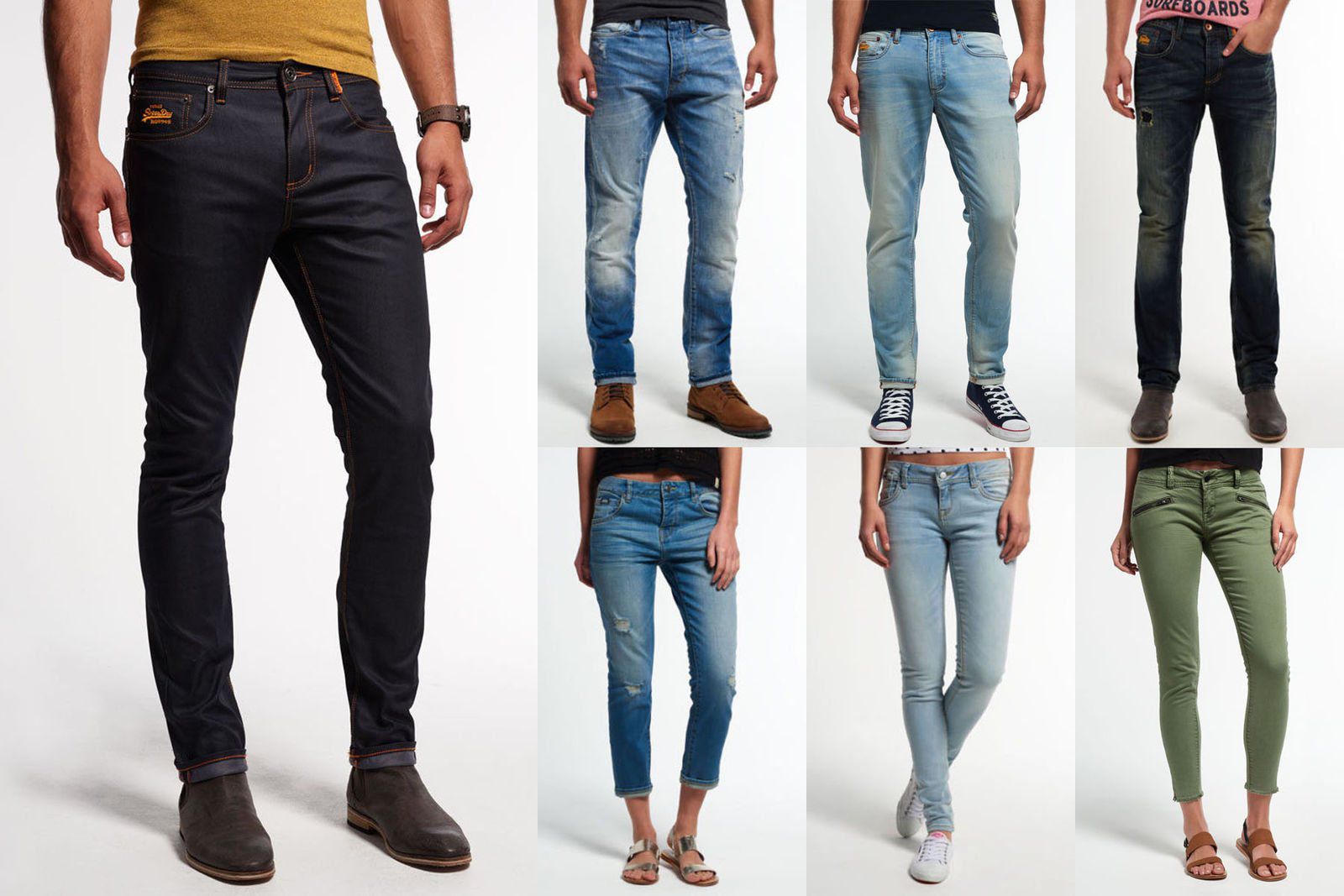 Superdry Damen und Herren Jeans viele Modelle für je 32,95€