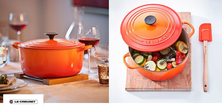 Le Creuset Bräter, Pfannen, Töpfe & Co. mit fetten Rabatten bei vente-privee - z.B. 20 Bräter ab 119,99€ (statt 157€)