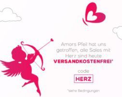 Shopping Club Vente Privee am Valentinstag ohne Versandkosten ab 50€ MBW