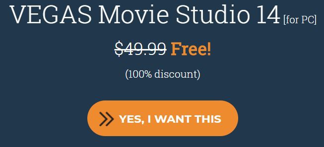 VEGAS Movie Studio 14 (Windows, 6 Monats Lizenz) gratis